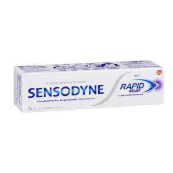 Pasta Dentifrica Sensodyne Mint Rapid Relief, 75 ml