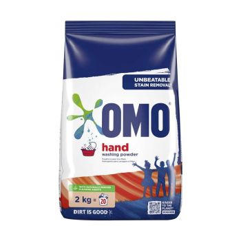 Detergente em Pó Omo Hand, 2 Kg