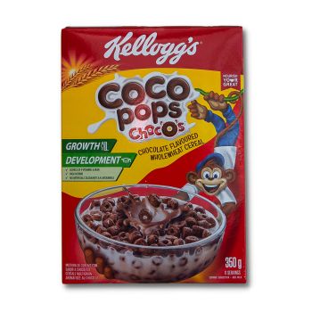 Cereais Kellogg's Coco Pops Chocos, 350 g