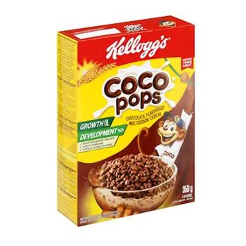 Cereais Kellogg's Coco Pops, 350 g