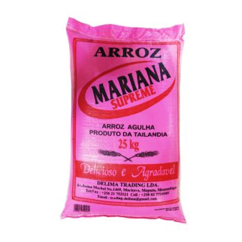 Arroz Agulha Mariana Supreme, 25 Kg