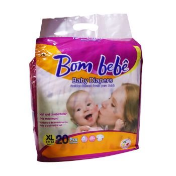 Fraldas Bom Bebé XL, 20 un