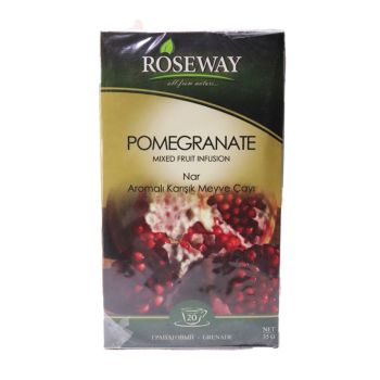 Chá Infusão de Romã Roseway, 20 un