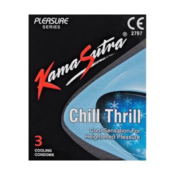 Preservativos Kamasutra Chill Trill, 3 un