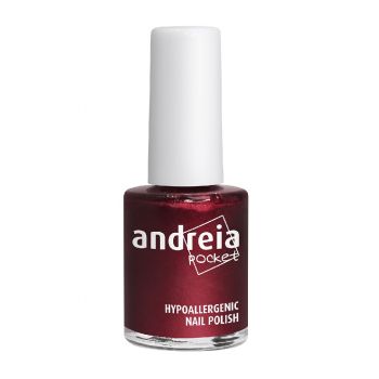 Verniz Hipoalergénico Andreia Profissional nº 55 Vermelho Escuro Metalizado, 10.5 ml