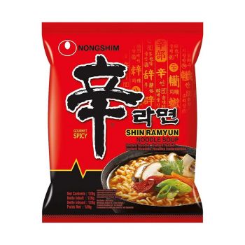 Massa Instantânea  Shin Ramen Spicy Soup, 120 g