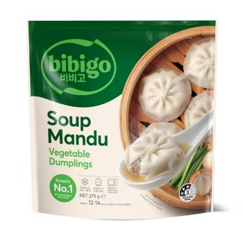 Dumplings de Vegetais Bibigo Soup Mandu, 279 g