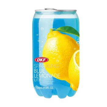 Água com Gás OKF Blue Lemonade, 350 ml
