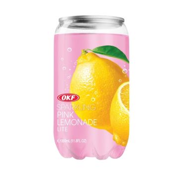 Água com Gás OKF Pink Lemonade, 350 ml