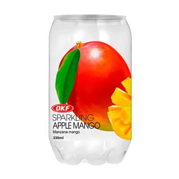 Água com Gás OKF Manga e Maçã, 350 ml
