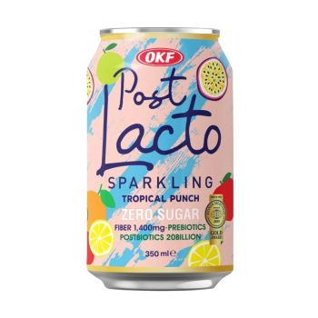 Refresco Coreano OKF Post Lacto Tropical Punch, 350 ml