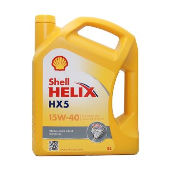 Óleo De Motor Diesel Gasolina Shell Helix HX5 15W-40 SL CF 5L