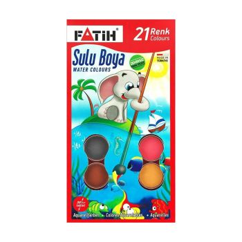 Aquarela Fatih Sulu Boya, 12 Unidades