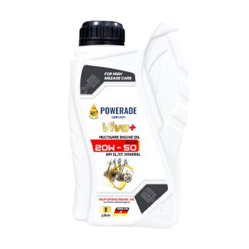 Óleo POWERADE VIVA + 20W-50, 1L