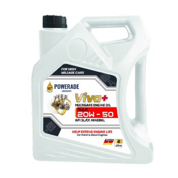 Óleo POWERADE  VIVA + 20W-50, 4L