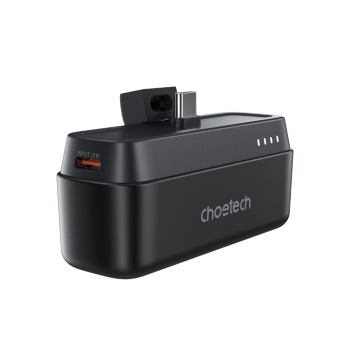 Power Bank Choetech 5000mAh Tipo C, Preto