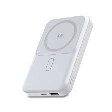 Power Bank Choetech 5000MAH Magnético Ultrafino Super Fino,  Branco