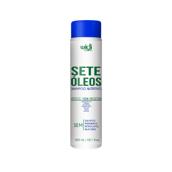 Shampoo Nutritivo Widi Care Sete Óleos, 300ml