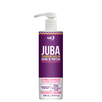 Creme de Pentear Widi Care Juba Transição Capilar Óleo de Semente de Puna Fios Finos, 500ml