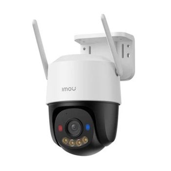 Câmera Turret Inteligente 3MP 4G LTE, Branca