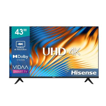 TV Hisense 43" 4k Uhd Hdr10+ Dolby Vision 43E6N
