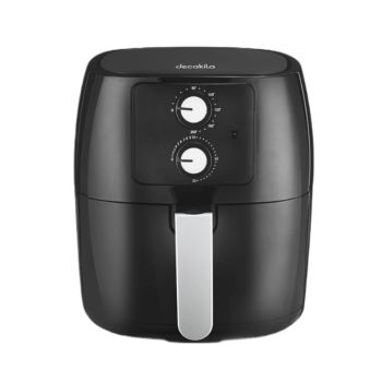 Air Fryer Decakila Fritadeira Sem Óleo 4.5L Manual 1400W, Preto