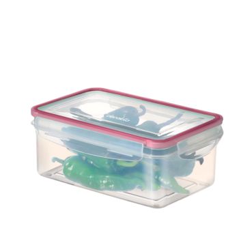 Tigela Rectangular Decakila 1.2L Tampa Lacre