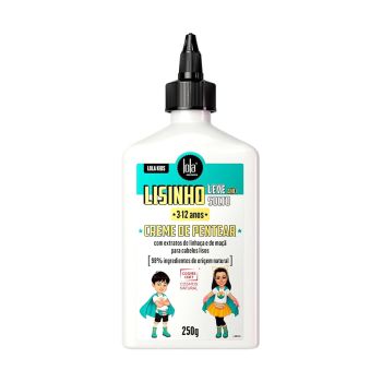 Creme De Pentear Infantil 3-12 Anos Lisinho Leve And Solto Lola Cosmetics, 250g