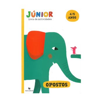 Livro de Actividades 4 a 5 anos Opostos, Texto Editores
