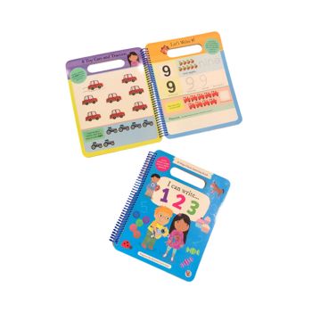 Livro de Actividades Infantil I Can Write 1,2,3 Azul