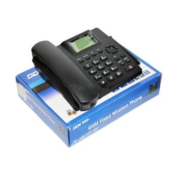 Telefone Fixo Sem Fio DDK 995 Dual SIM, Preto