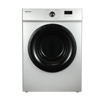 Máquina Secar Roupa Hisense 8Kg Front Loading DV1W801US1, Silver