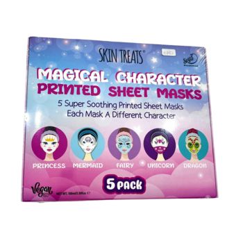Conjunto Infantil Skin Treats de Máscaras Facias de Tecido