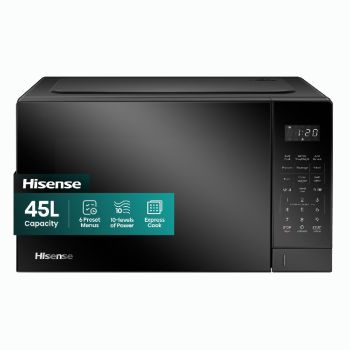 Micro-ondas Hisense 45L Digital 1000W, Preto
