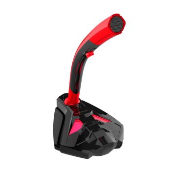 Microfone Fio Jogos Vertux Gaming Streamer 4 Desktop, Preto