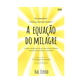 Equação do Milagre. De Hal Elrod, BEST SELLER
