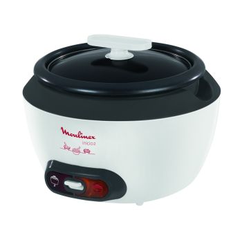 Panela de Arroz Elétrica Moulinex 2 Programas MK156125, Branco