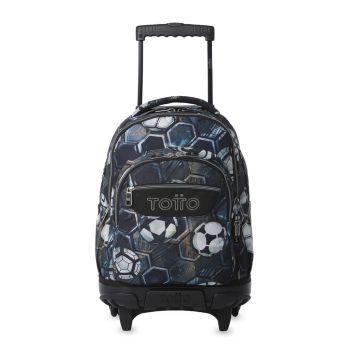 Mochila Escolar com Rodas Totto, Verat Futebol