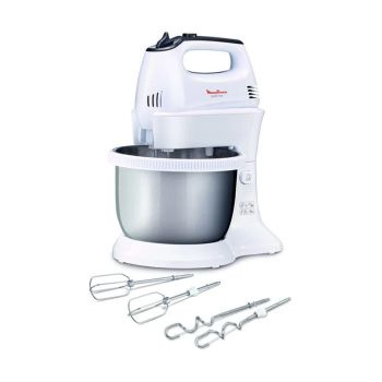Batedeira Moulinex HM3121B1 Velocidades Bacia 3.5L, Inox