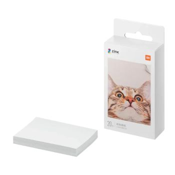 Papel Fotogr&aacute;fico para Impressora Fotogr&aacute;fica Port&aacute;til Mi 2x3", 20 un