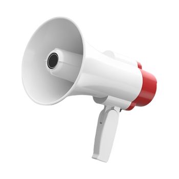 Megafone Portátil Recarregável USB, Branco