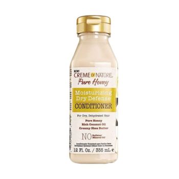 Condicionador Hidratante Creme of Nature Pure Honey Dry Defense para Cabelo Seco e Desidratado, 355ml