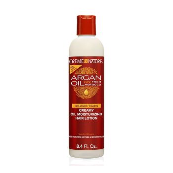 Loção Hidratante para Cabelo Creme of Nature com Óleo de Argan, 250ml