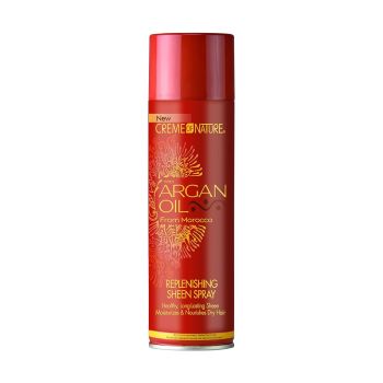 Spray de Brilho Reabastecedor Creme of Nature Óleo de Argan, 473ml