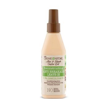 Condicionador Leave-In Anti-Quebra Creme of Nature Aloe & Black Castor Oil, 236.5ml