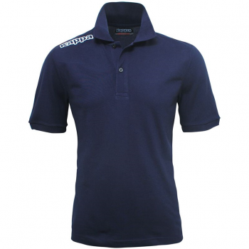 Polo Azul Feminino Kappa