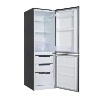 Geleira KIC 238 L KBF 525 Gr Bottom Freezer, Cinza
