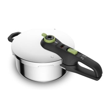 Panela de Pressão Inox Tefal Secure Neo 2 Programs P2534250, 4 L