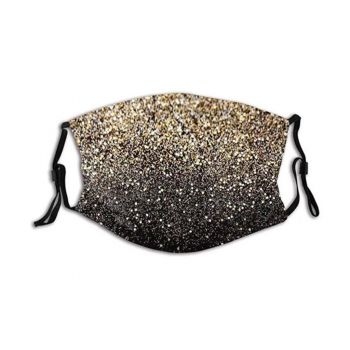 Máscara de Protecção Para Senhoras Dourada, Laváveis e Reutilizáveis