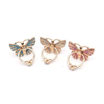 Anel De Suporte Para Celular Universal Borboleta, Várias Cores